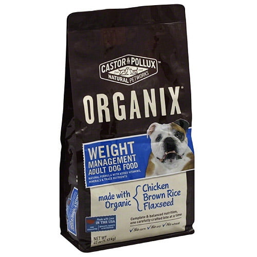 Food management dog now weight
